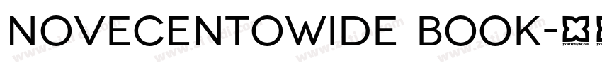 Novecentowide Book字体转换 Novecentowide Book字体转换